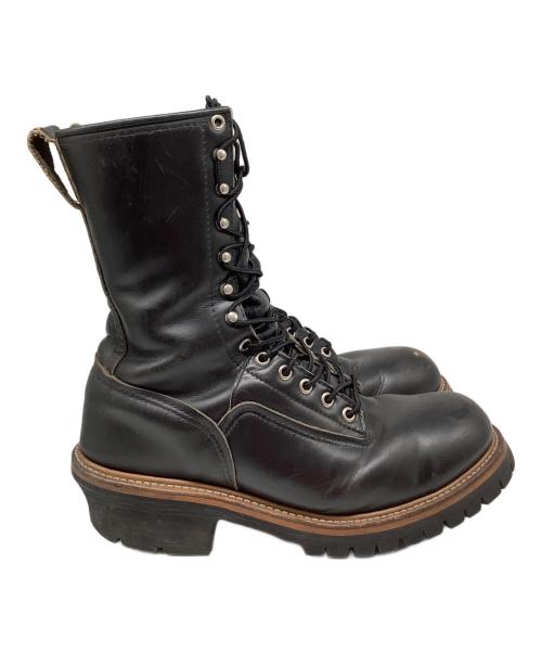RED WING（レッドウィング）RED WING (レッドウィング) ラインマン ブラック サイズ:9の古着・服飾アイテム