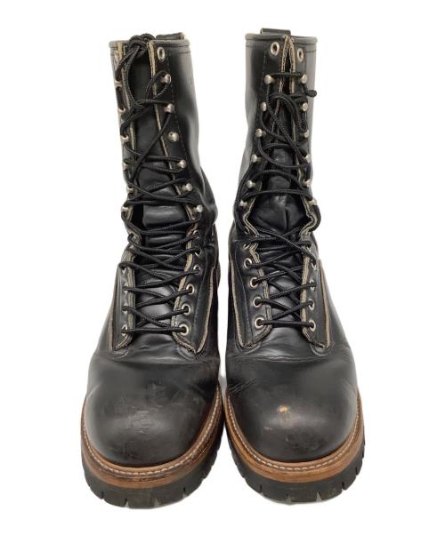 RED WING（レッドウィング）RED WING (レッドウィング) ラインマン ブラック サイズ:9の古着・服飾アイテム