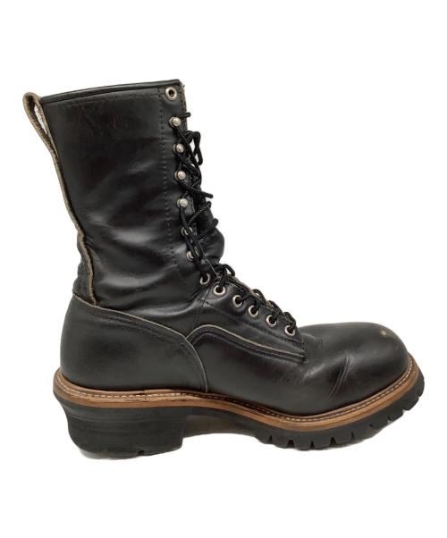 RED WING（レッドウィング）RED WING (レッドウィング) ラインマン ブラック サイズ:9の古着・服飾アイテム