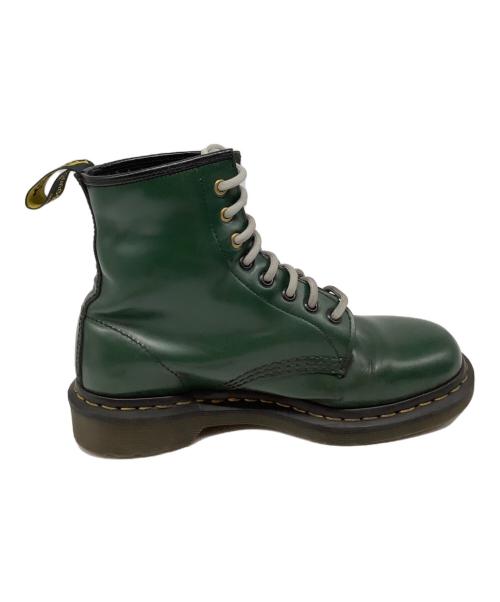 Dr.Martens（ドクターマーチン）Dr.Martens (ドクターマーチン) 8ホールブーツ グリーン サイズ:UK 6の古着・服飾アイテム