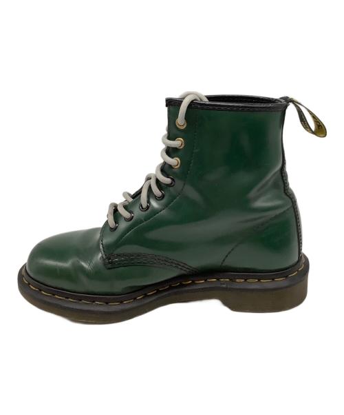 Dr.Martens（ドクターマーチン）Dr.Martens (ドクターマーチン) 8ホールブーツ グリーン サイズ:UK 6の古着・服飾アイテム