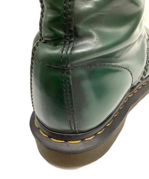 Dr.Martens（ドクターマーチン）Dr.Martens (ドクターマーチン) 8ホールブーツ グリーン サイズ:UK 6の古着・服飾アイテム