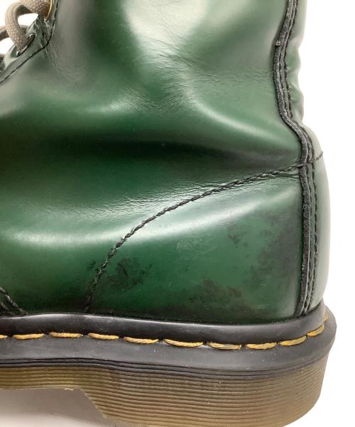 Dr.Martens（ドクターマーチン）Dr.Martens (ドクターマーチン) 8ホールブーツ グリーン サイズ:UK 6の古着・服飾アイテム