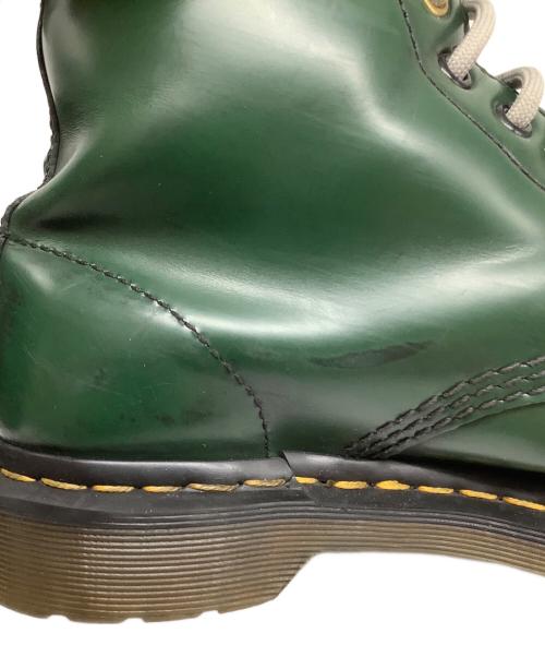 Dr.Martens（ドクターマーチン）Dr.Martens (ドクターマーチン) 8ホールブーツ グリーン サイズ:UK 6の古着・服飾アイテム