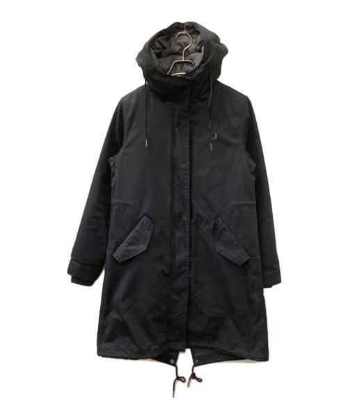 FRED PERRY（フレッドペリー）FRED PERRY (フレッドペリー) ライナー付モッズコート ブラック サイズ:UK10の古着・服飾アイテム
