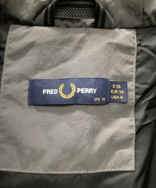 FRED PERRY（フレッドペリー）FRED PERRY (フレッドペリー) ライナー付モッズコート ブラック サイズ:UK10の古着・服飾アイテム
