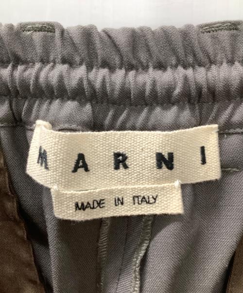 MARNI（マルニ）MARNI (マルニ) トロピカルウールイージパンツ グレー サイズ:44の古着・服飾アイテム