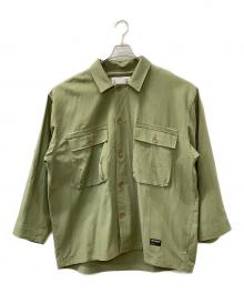 TIGHTBOOTH PRODUCTION（タイトブースプロダクション）の古着「ライトミリタリーコート」｜オリーブ