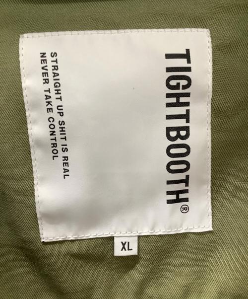 TIGHTBOOTH PRODUCTION（タイトブースプロダクション）TIGHTBOOTH PRODUCTION (タイトブースプロダクション) ライトミリタリーコート オリーブ サイズ:XLの古着・服飾アイテム