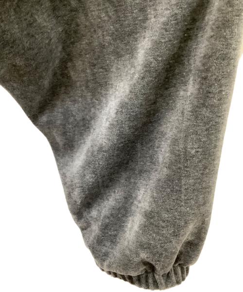 TIGHTBOOTH PRODUCTION（タイトブースプロダクション）TIGHTBOOTH PRODUCTION (タイトブースプロダクション) VELOUR PIPING HOODED JKT グレー サイズ:XLの古着・服飾アイテム
