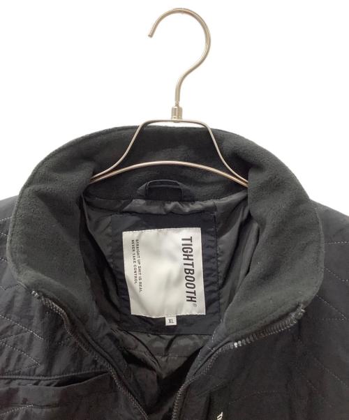 TIGHTBOOTH PRODUCTION（タイトブースプロダクション）TIGHTBOOTH PRODUCTION (タイトブースプロダクション) ジップアップジャケット ブラック サイズ:XLの古着・服飾アイテム