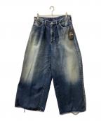 MINEDENIMマインデニム）の古着「バギーデニムパンツ」｜インディゴ
