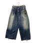MINEDENIM（マインデニム）の古着「バギーデニムパンツ」｜インディゴ