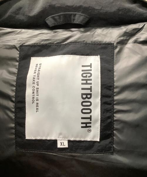 TIGHTBOOTH PRODUCTION（タイトブースプロダクション）TIGHTBOOTH PRODUCTION (タイトブースプロダクション) ダウンベスト ブラック サイズ:XLの古着・服飾アイテム