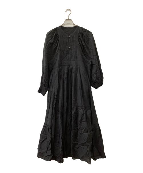 JOURNAL STANDARD（ジャーナルスタンダード）JOURNAL STANDARD (ジャーナルスタンダード) オリエンタルマキシワンピース ブラック サイズ:-の古着・服飾アイテム