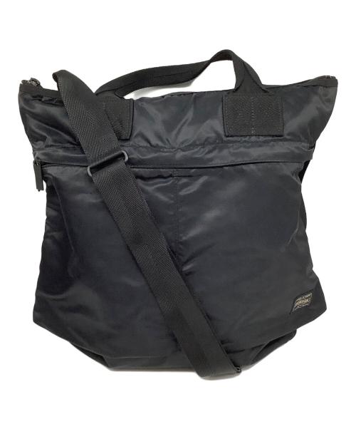 PORTER（ポーター）PORTER (ポーター) FRAME2WAY HELMETBAG ブラックの古着・服飾アイテム
