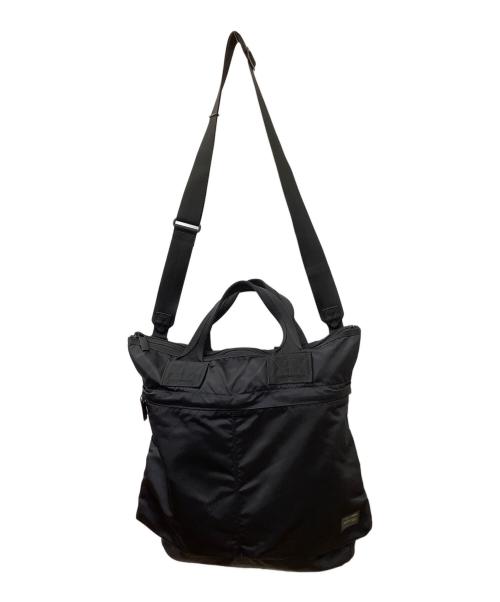 PORTER（ポーター）PORTER (ポーター) FRAME2WAY HELMETBAG ブラックの古着・服飾アイテム
