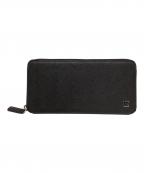 IS/ITイズイット）の古着「ポリマー ラウンドファスナー長財布」｜ブラック