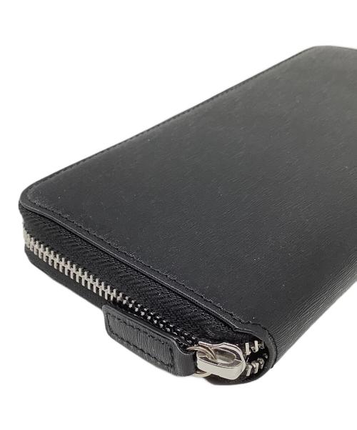 IS/IT（イズイット）IS/IT (イズイット) ポリマー ラウンドファスナー長財布 ブラックの古着・服飾アイテム