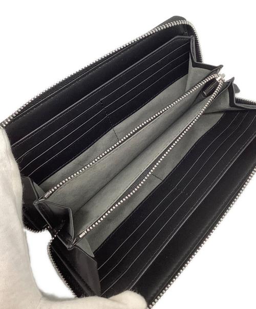 IS/IT（イズイット）IS/IT (イズイット) ポリマー ラウンドファスナー長財布 ブラックの古着・服飾アイテム