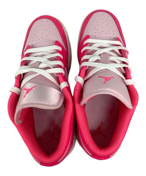 NIKE（ナイキ）NIKE (ナイキ) AIR JORDAN 1 LOW (GS)（エアジョーダン1） ピンク サイズ:US 6.5Yの古着・服飾アイテム