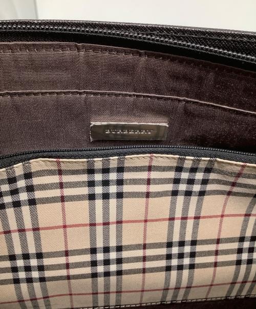 BURBERRY（バーバリー）BURBERRY (バーバリー) トートバッグ ブラックの古着・服飾アイテム