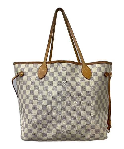 LOUIS VUITTON（ルイ ヴィトン）LOUIS VUITTON (ルイ ヴィトン) ダミエ・アズールネヴァーフルMM ホワイトの古着・服飾アイテム