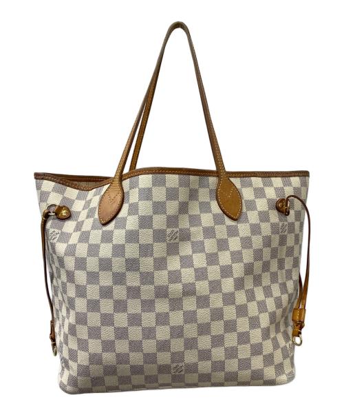 LOUIS VUITTON（ルイ ヴィトン）LOUIS VUITTON (ルイ ヴィトン) ダミエ・アズールネヴァーフルMM ホワイトの古着・服飾アイテム