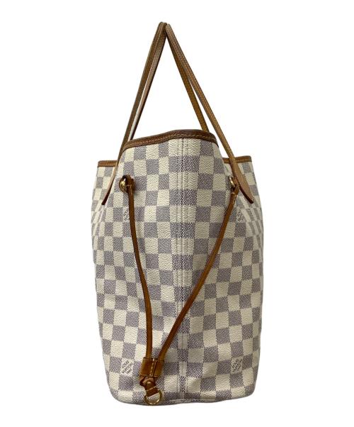 LOUIS VUITTON（ルイ ヴィトン）LOUIS VUITTON (ルイ ヴィトン) ダミエ・アズールネヴァーフルMM ホワイトの古着・服飾アイテム