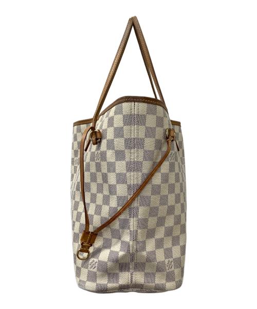 LOUIS VUITTON（ルイ ヴィトン）LOUIS VUITTON (ルイ ヴィトン) ダミエ・アズールネヴァーフルMM ホワイトの古着・服飾アイテム