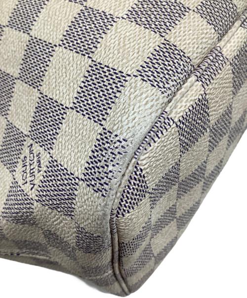 LOUIS VUITTON（ルイ ヴィトン）LOUIS VUITTON (ルイ ヴィトン) ダミエ・アズールネヴァーフルMM ホワイトの古着・服飾アイテム