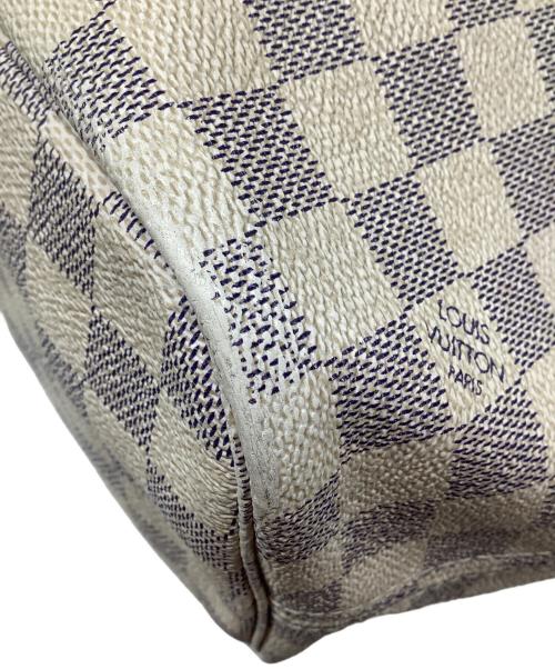 LOUIS VUITTON（ルイ ヴィトン）LOUIS VUITTON (ルイ ヴィトン) ダミエ・アズールネヴァーフルMM ホワイトの古着・服飾アイテム