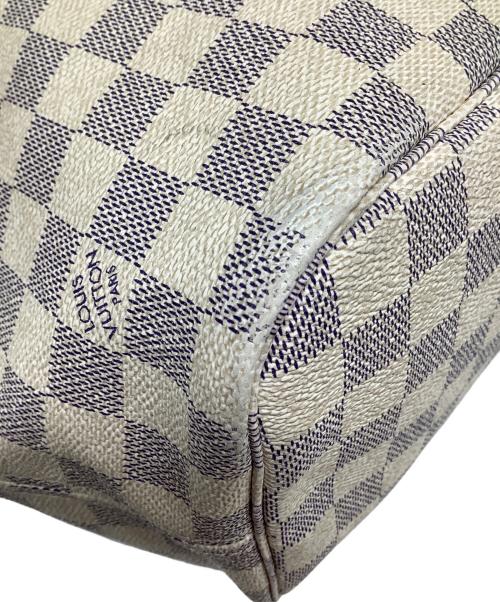 LOUIS VUITTON（ルイ ヴィトン）LOUIS VUITTON (ルイ ヴィトン) ダミエ・アズールネヴァーフルMM ホワイトの古着・服飾アイテム