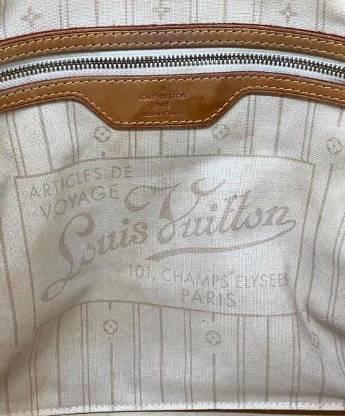 LOUIS VUITTON（ルイ ヴィトン）LOUIS VUITTON (ルイ ヴィトン) ダミエ・アズールネヴァーフルMM ホワイトの古着・服飾アイテム