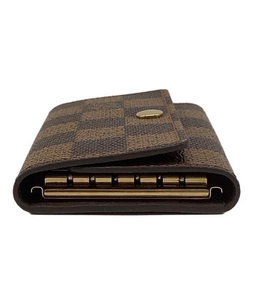 LOUIS VUITTON（ルイ ヴィトン）LOUIS VUITTON (ルイ ヴィトン) ダミエキーケース ミュルティクレ6 ブラウンの古着・服飾アイテム