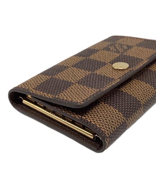 LOUIS VUITTON（ルイ ヴィトン）LOUIS VUITTON (ルイ ヴィトン) ダミエキーケース ミュルティクレ6 ブラウンの古着・服飾アイテム