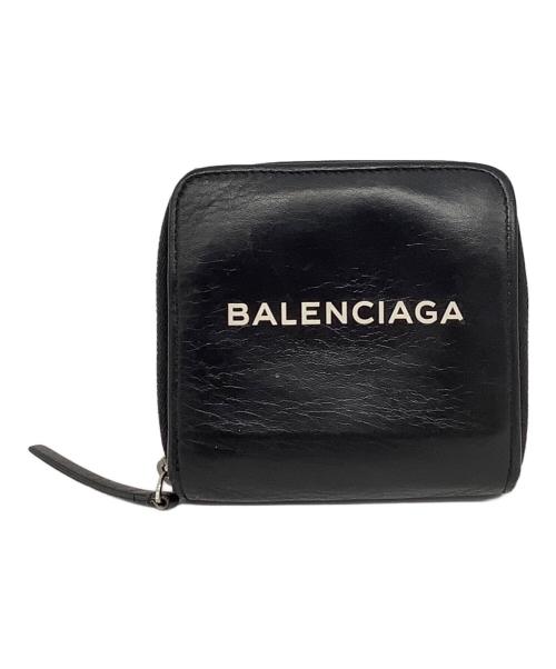BALENCIAGA（バレンシアガ）BALENCIAGA (バレンシアガ) 2つ折り財布 ブラックの古着・服飾アイテム