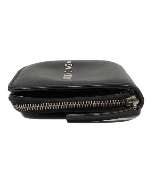 BALENCIAGA（バレンシアガ）BALENCIAGA (バレンシアガ) 2つ折り財布 ブラックの古着・服飾アイテム