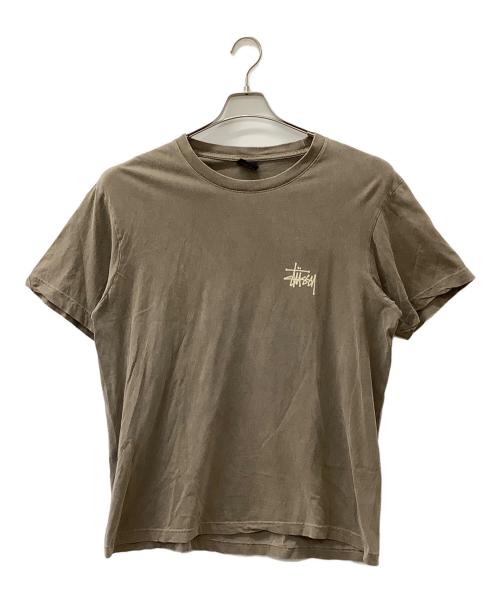 stussy（ステューシー）stussy (ステューシー) 半袖カットソー ブラウン サイズ:Lの古着・服飾アイテム