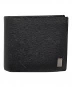 dunhillダンヒル）の古着「2つ折り財布」｜ブラック
