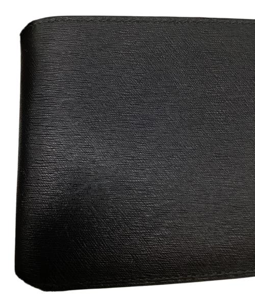 dunhill（ダンヒル）dunhill (ダンヒル) 2つ折り財布 ブラックの古着・服飾アイテム