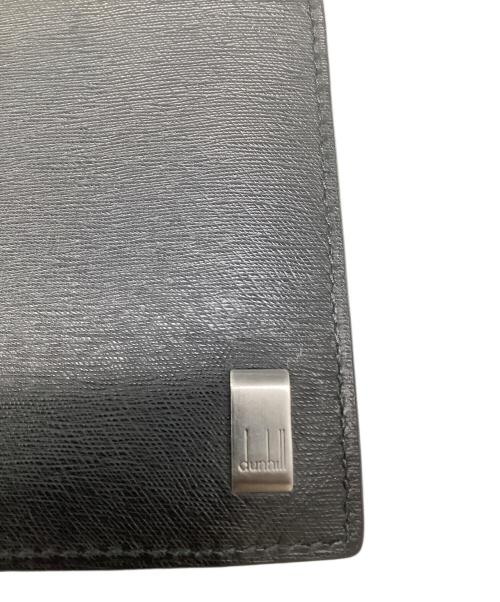 dunhill（ダンヒル）dunhill (ダンヒル) 2つ折り財布 ブラックの古着・服飾アイテム