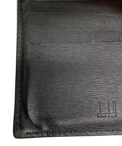 dunhill（ダンヒル）dunhill (ダンヒル) 2つ折り財布 ブラックの古着・服飾アイテム