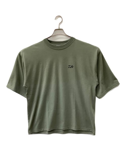 DAIWA（ダイワ）DAIWA (ダイワ) JOURNAL STANDARD (ジャーナルスタンダード) ロゴTシャツ グリーン サイズ:Lの古着・服飾アイテム