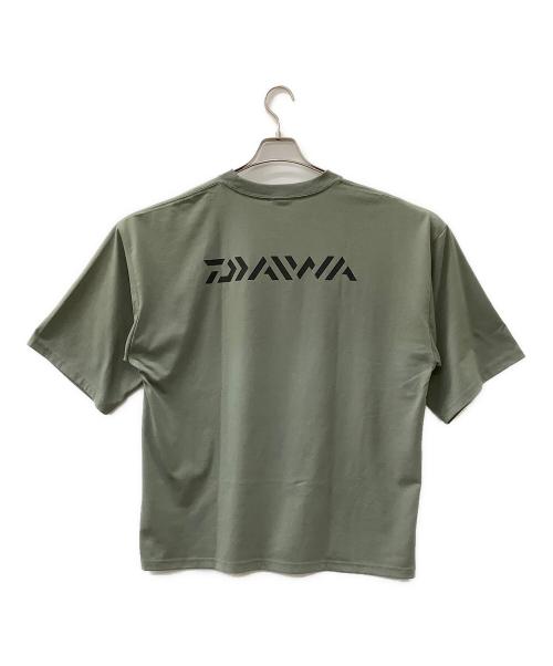 DAIWA（ダイワ）DAIWA (ダイワ) JOURNAL STANDARD (ジャーナルスタンダード) ロゴTシャツ グリーン サイズ:Lの古着・服飾アイテム