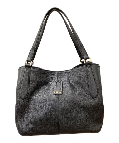 FURLA（フルラ）FURLA (フルラ) 2WAYショルダーバッグ ブラックの古着・服飾アイテム