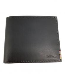 PAUL SMITH（ポールスミス）の古着「2つ折り財布」｜ブラック