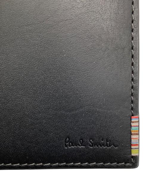 PAUL SMITH（ポールスミス）PAUL SMITH (ポールスミス) 2つ折り財布 ブラックの古着・服飾アイテム