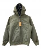 GRAMICCI×adsumグラミチ×アドサム）の古着「CANVAS WORK JACKET」｜オリーブ