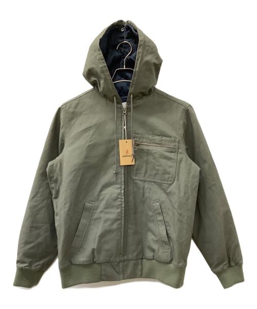 GRAMICCI（グラミチ）GRAMICCI (グラミチ) adsum (アドサム) CANVAS WORK JACKET オリーブ サイズ:ASIA S 未使用品の古着・服飾アイテム